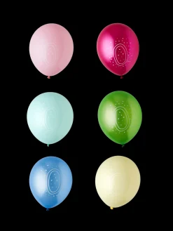 Ballons avec chiffres 0