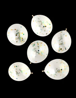 Ballons avec confettis
