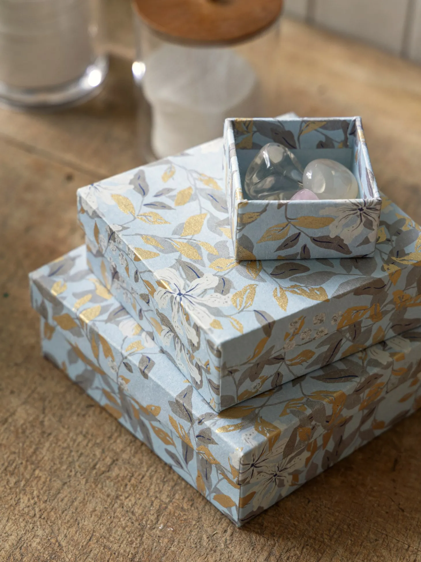 Boîte cadeau carrée