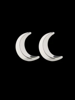Boucles d'oreilles lune