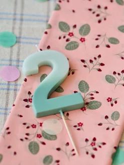 Bougie chiffre 2