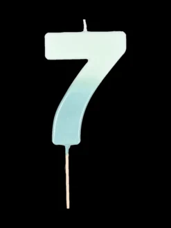 Bougie chiffre 7