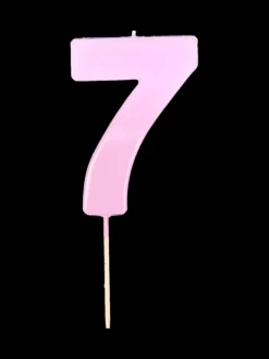 Bougie chiffre 7