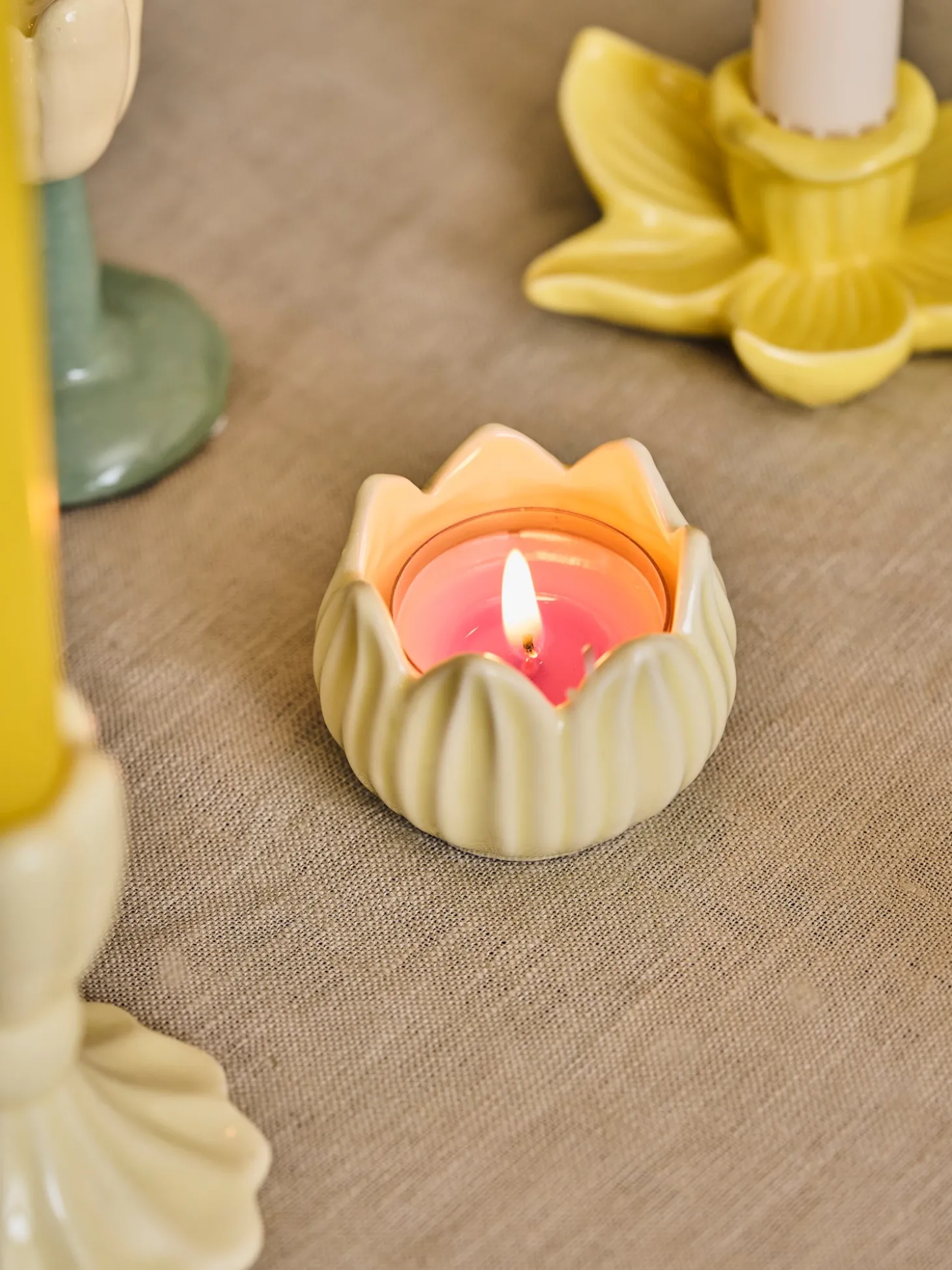 Bougies chauffe-plat