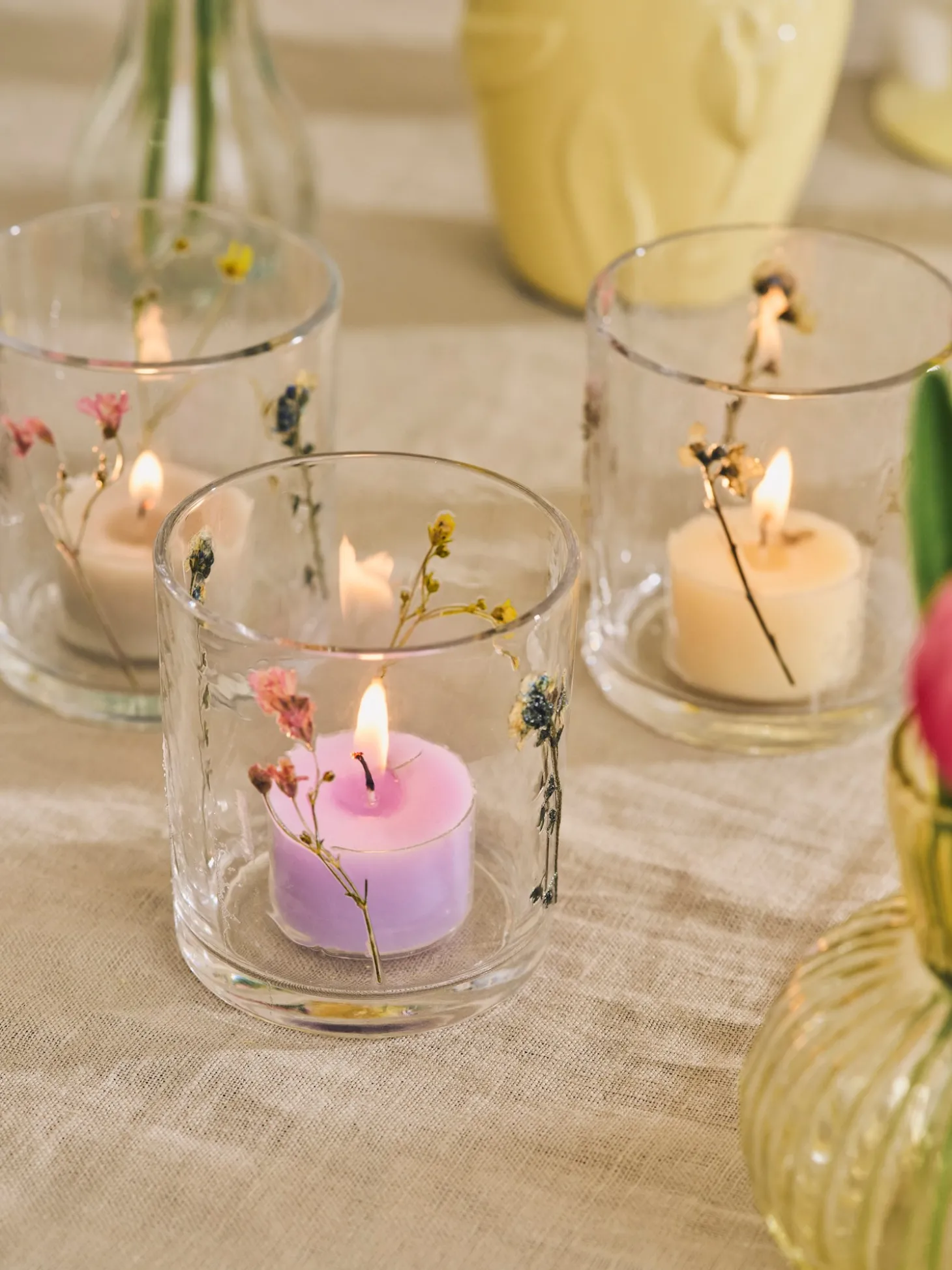Bougies chauffe-plat