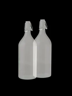 Bouteilles avec bouchon - lot de 2