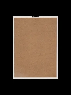 Cadre A3 avec découpe de papier citron