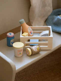 Ensemble de jeu d’épicerie en bois