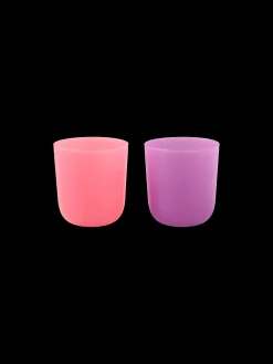Gobelets en plastique réutilisables pour enfants - Lot de 2