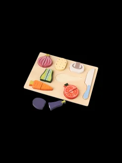 Jouets aliments et couteau