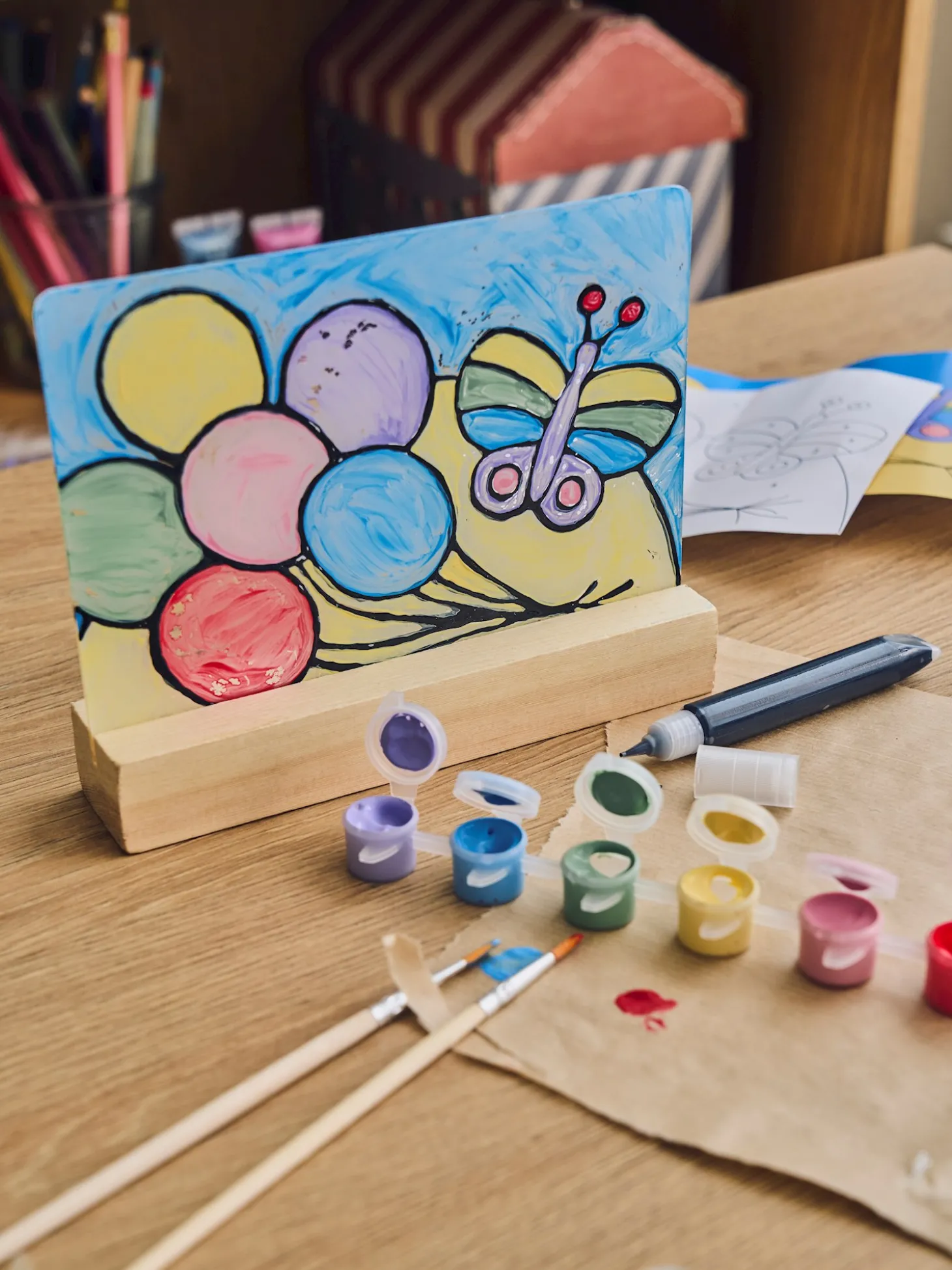Kit de peinture acrylique