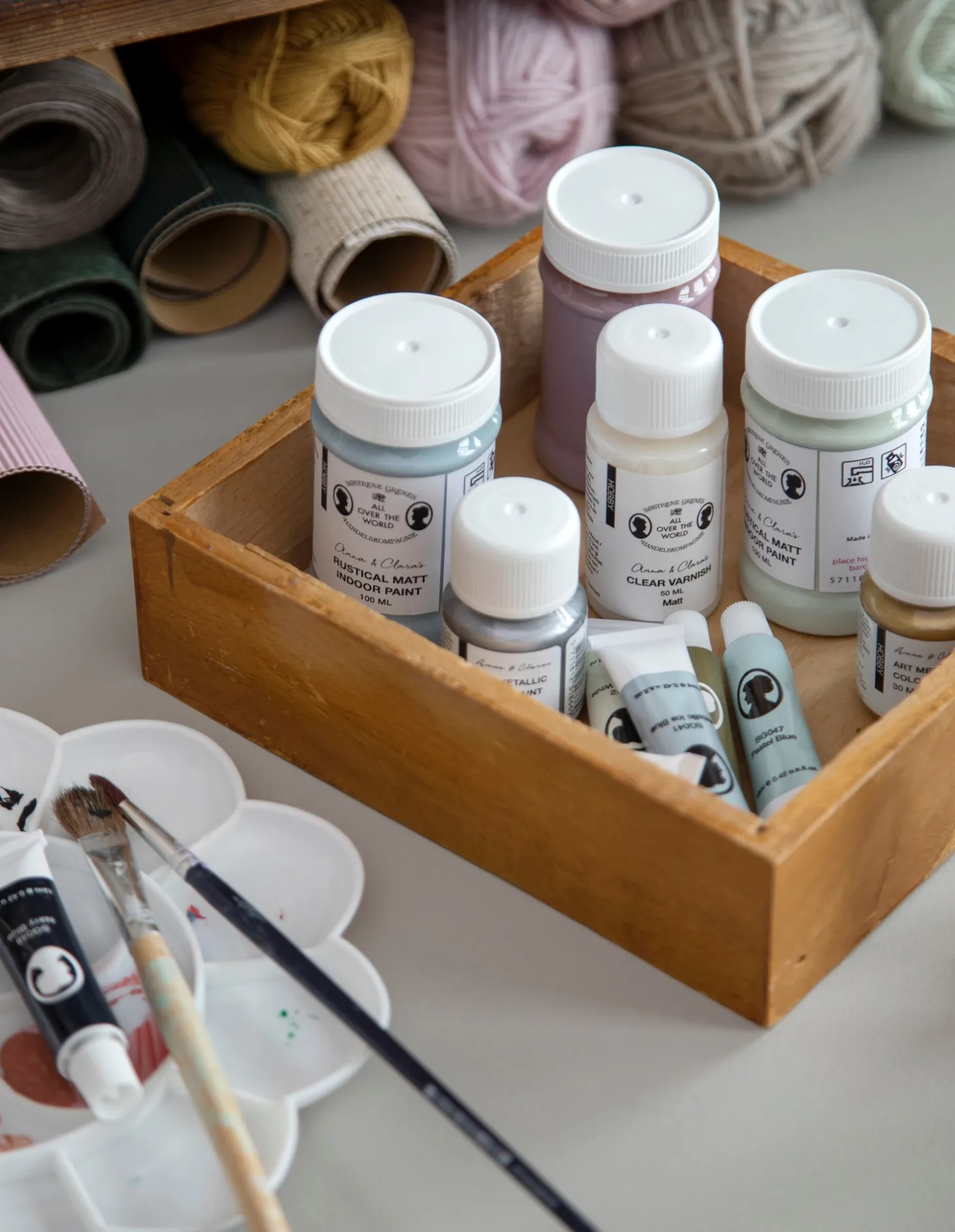 Palette de peinture