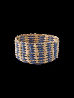 Panier rond tressé