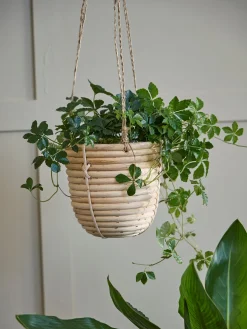 Panier suspendu pour pot de fleurs