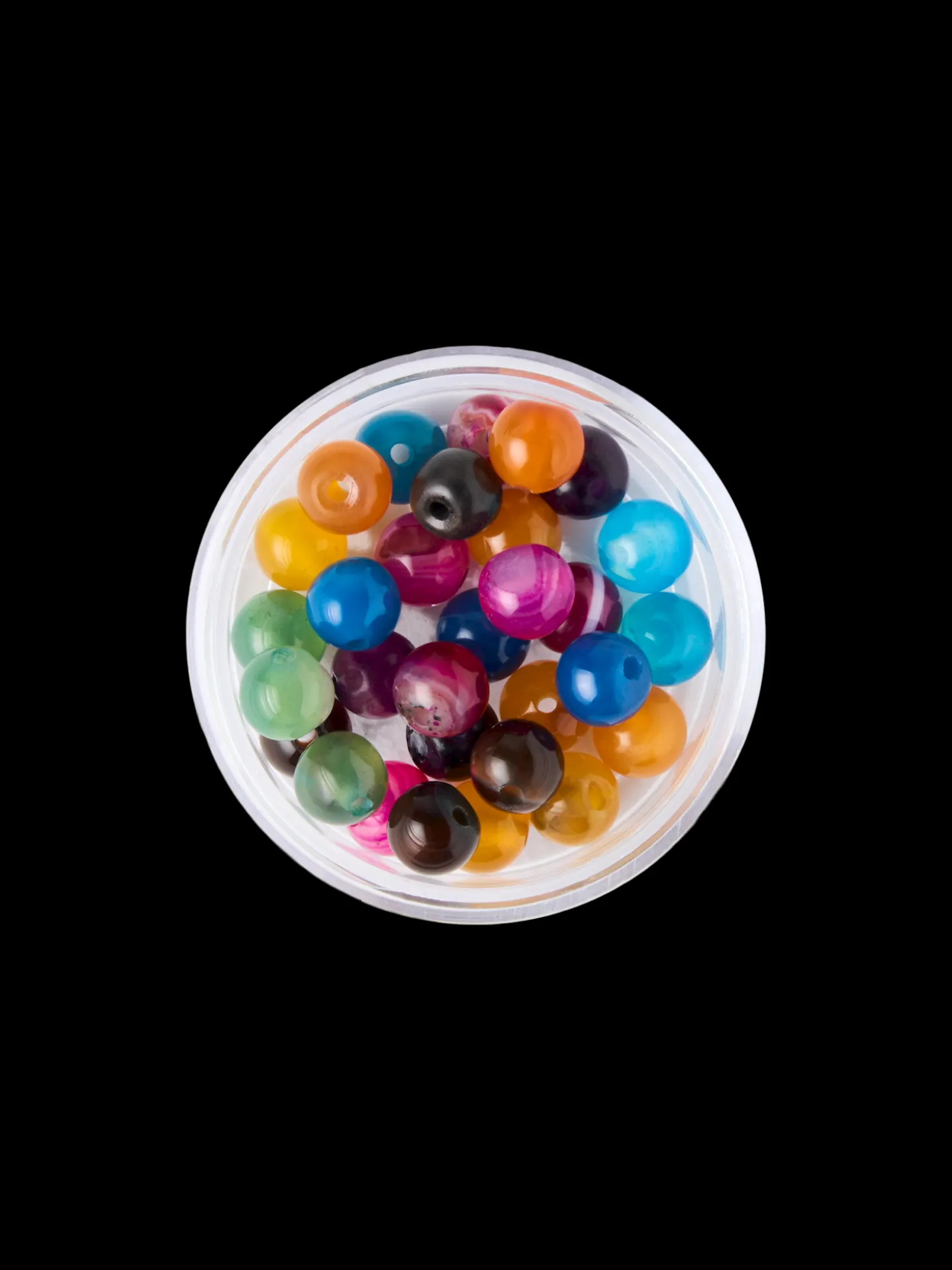 Perles d’agate 6 mm