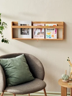 Porte-revues mural