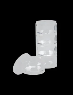 Pots de rangement empilables