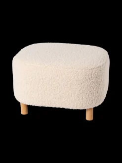 Repose-pieds en tissu tout doux