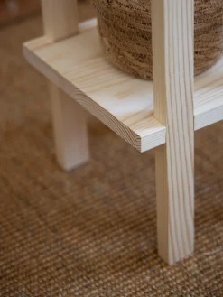 Support pour plantes en pin