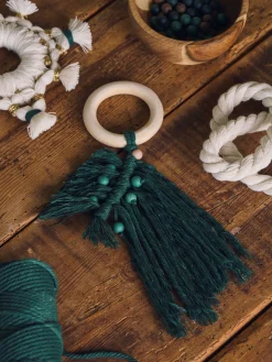 Anneaux en bois pour l’artisanat