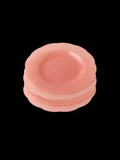 Assiettes en plastique réutilisables - lot de 4