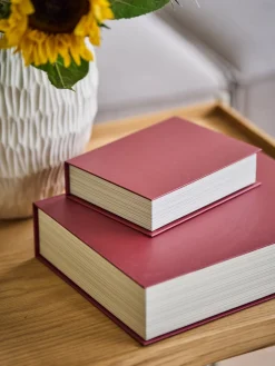 Boîte de rangement pour livres