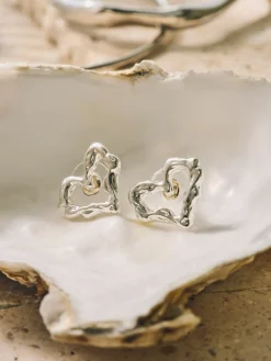 Boucles d'oreilles cœur