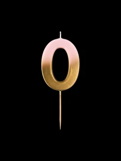 Bougie chiffre 0