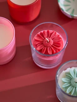 Bougie en verre