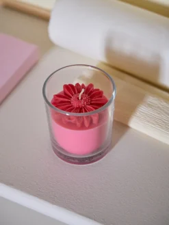 Bougie en verre