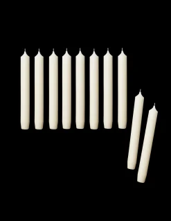 Bougies coniques 19 cm 10 pcs