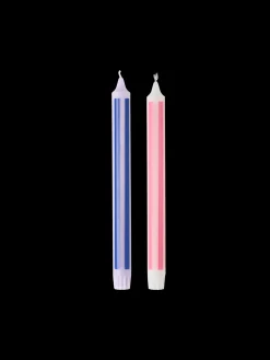 Bougies rayées 25 cm