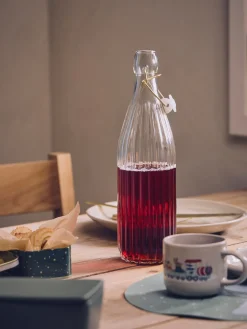 Bouteille avec bouchon 1000 ml