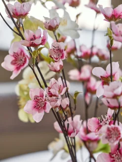 Branche fleurie artificielle