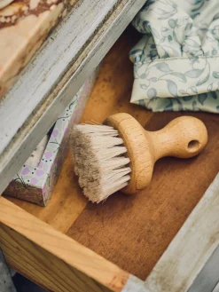 Brosse visage sèche