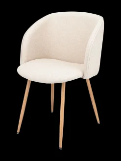 Chaise de salle à manger ANNA avec accoudoirs
