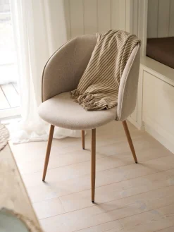 Chaise de salle à manger ANNA avec accoudoirs