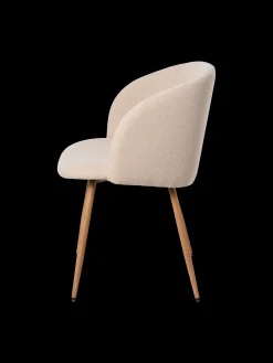 Chaise de salle à manger ANNA avec accoudoirs