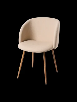 Chaise de salle à manger ANNA avec accoudoirs