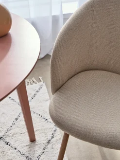 Chaise de salle à manger ANNA avec accoudoirs