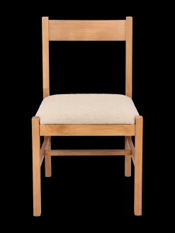 Chaise de salle à manger HARMONY en bouclé