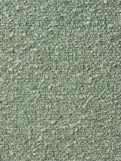 Chaise en tissu bouclé