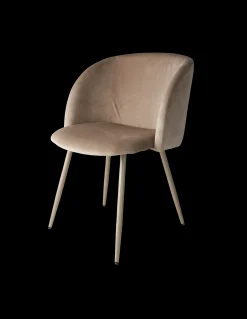Chaise en velours