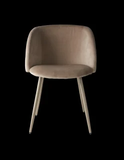 Chaise en velours