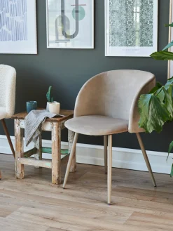 Chaise en velours