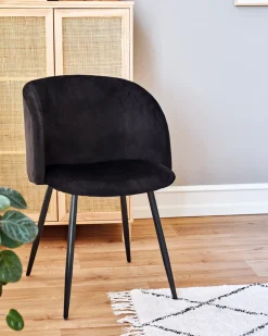 Chaise en velours