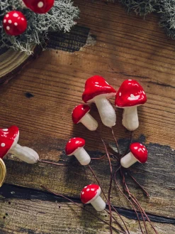 Champignons sur bâton