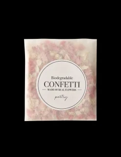 Confettis de fleurs biodégradables