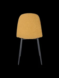 Fauteuil en tissu bouclé