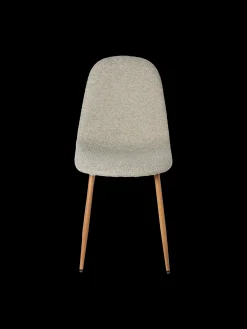 Fauteuil en tissu bouclé